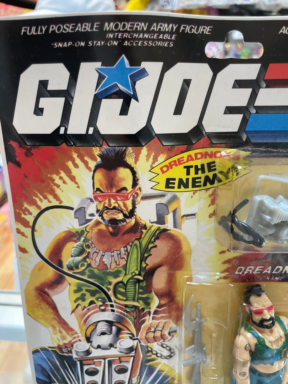 Dreadnok (Vintage GI Joe, FunSkool) Sealed product image 4, provided for visual reference and product detail review