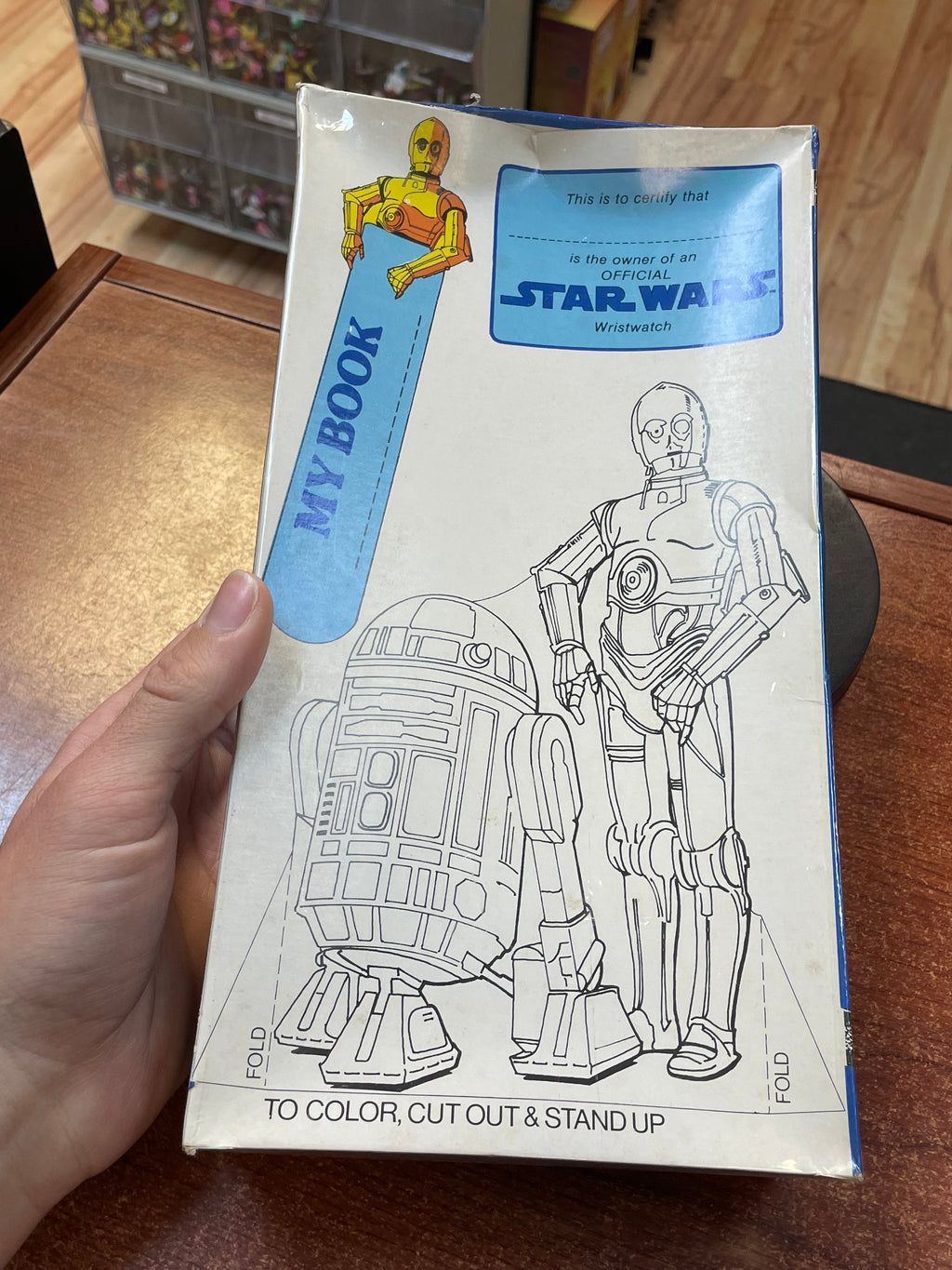 R2-D2 & C-3PO Wrist Watch 1980 (Vintage Star Wars, Bradley Time) **SEALED** product image 10, provided for visual reference