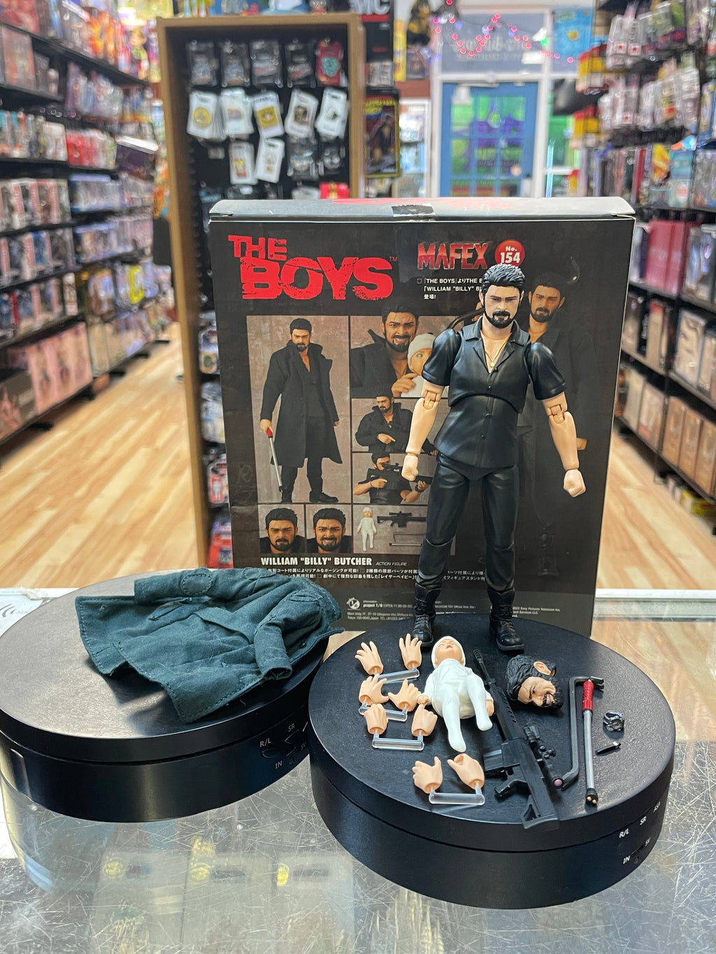 Billy Butcher No.154 (The Boys, Medicom Toy Mafex) INCOMPLETE product image 1, provided for visual reference and product