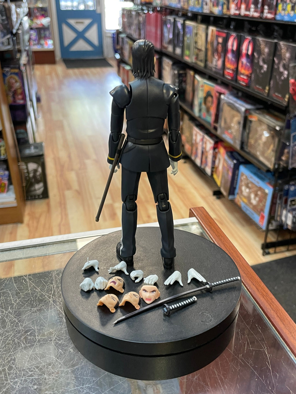 Hajime Saito (Bandai Tamashii SH Figuarts, Rurouni Kenshin) COMPLETE product image 4, provided for visual reference and