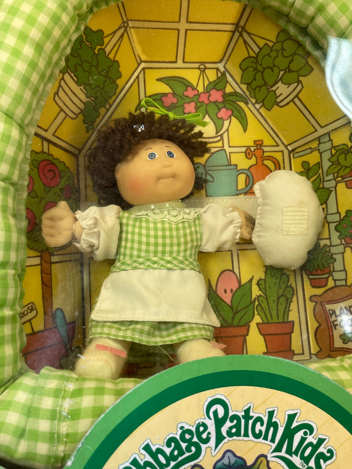 Greenhouse PinUps Mini Doll (Vintage Cabbage Patch Kids CPK, Coleco) SEALED product image 8, provided for visual reference