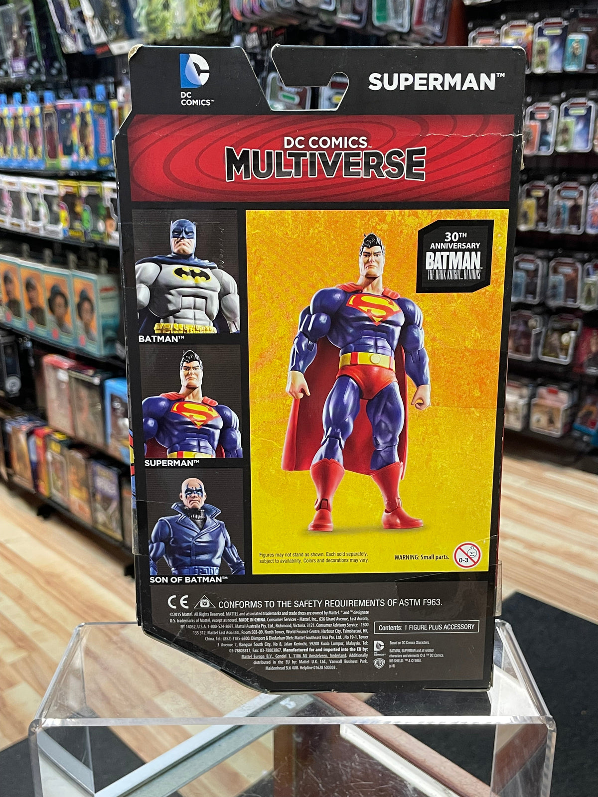 Dark Knight Returns Superman (DC Multiverse, Mattel) **SEALED** product image 3, provided for visual reference and product