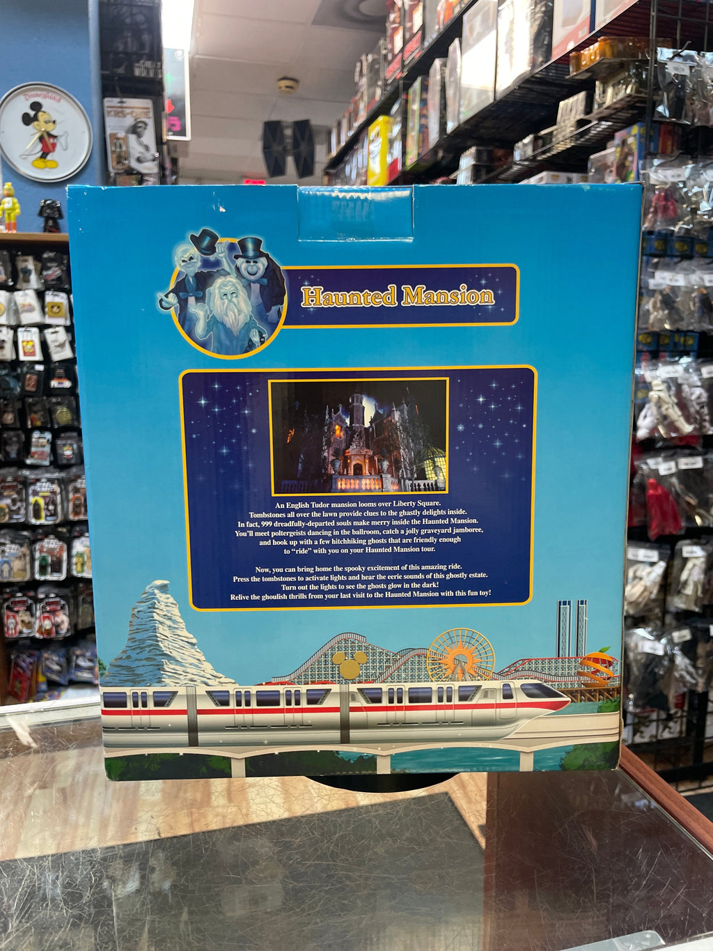 Haunted Mansion Light Up Playset (Disney, The Haunted Mansion) **NEW** product image 5, provided for visual reference and