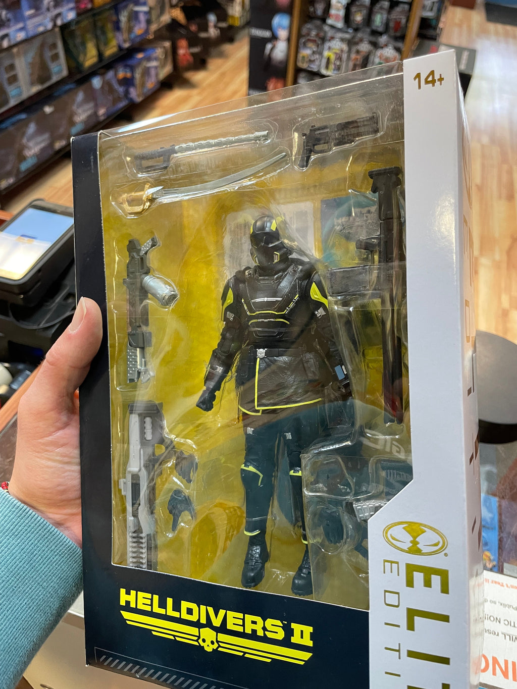 Helldivers -ELITE EDITION- (Helldivers, McFarlane) *SEALED* product image 7, provided for visual reference and product