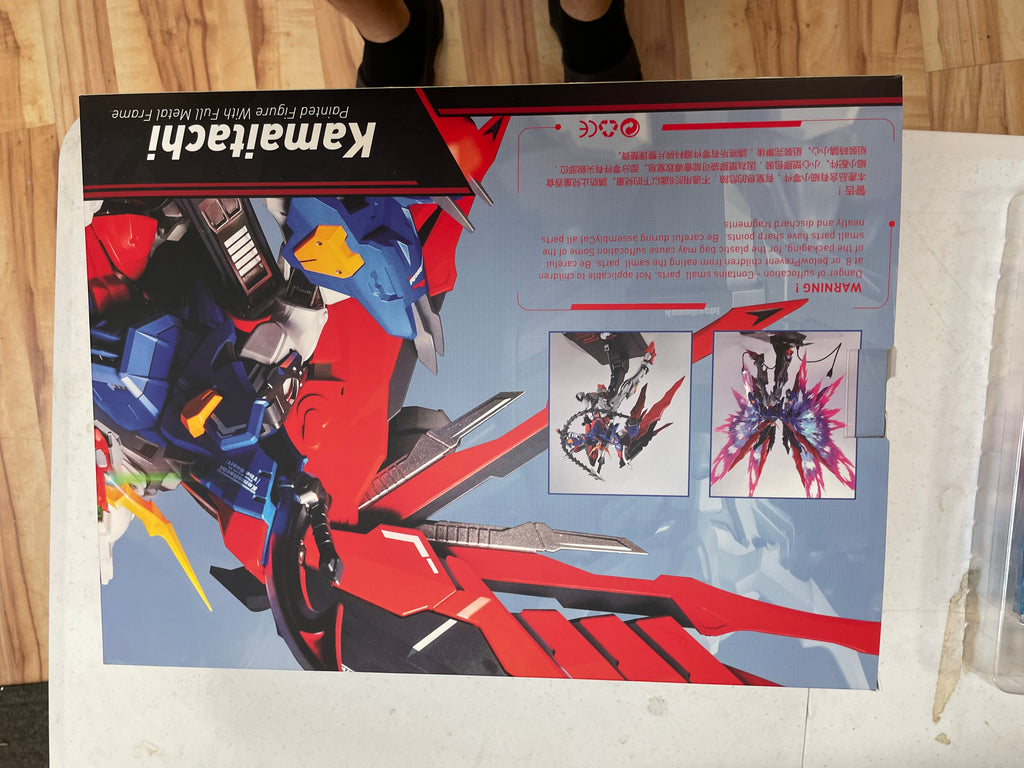 Destiny Gundam X Barbatos Full Metal Frame With Parts Set (Vientiane Toys 1/72 Kamaitachi) NEW/OPEN BOX product image 18,
