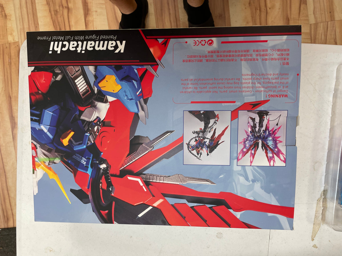 Destiny Gundam X Barbatos Full Metal Frame With Parts Set (Vientiane Toys 1/72 Kamaitachi) NEW/OPEN BOX product image 18,