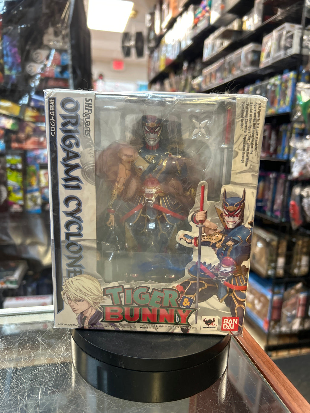 Origami Cyclone (Tiger & Bunny, Bandai SH Figuarts) *SEALED* product image 1, provided for visual reference and product