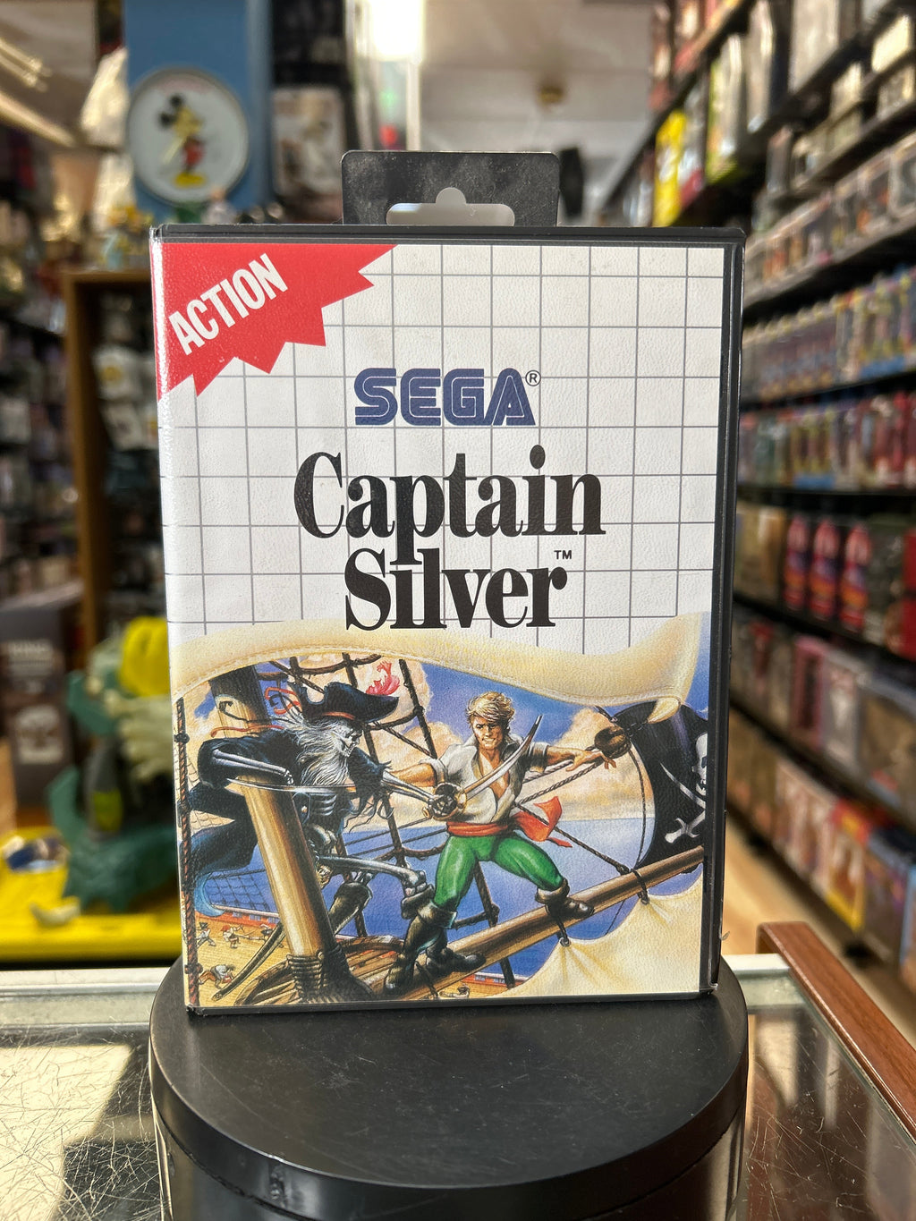 Captain Silver 0840 (SEGA Master System SMS, Video Games) **COMPLETE** product image 5, provided for visual reference and