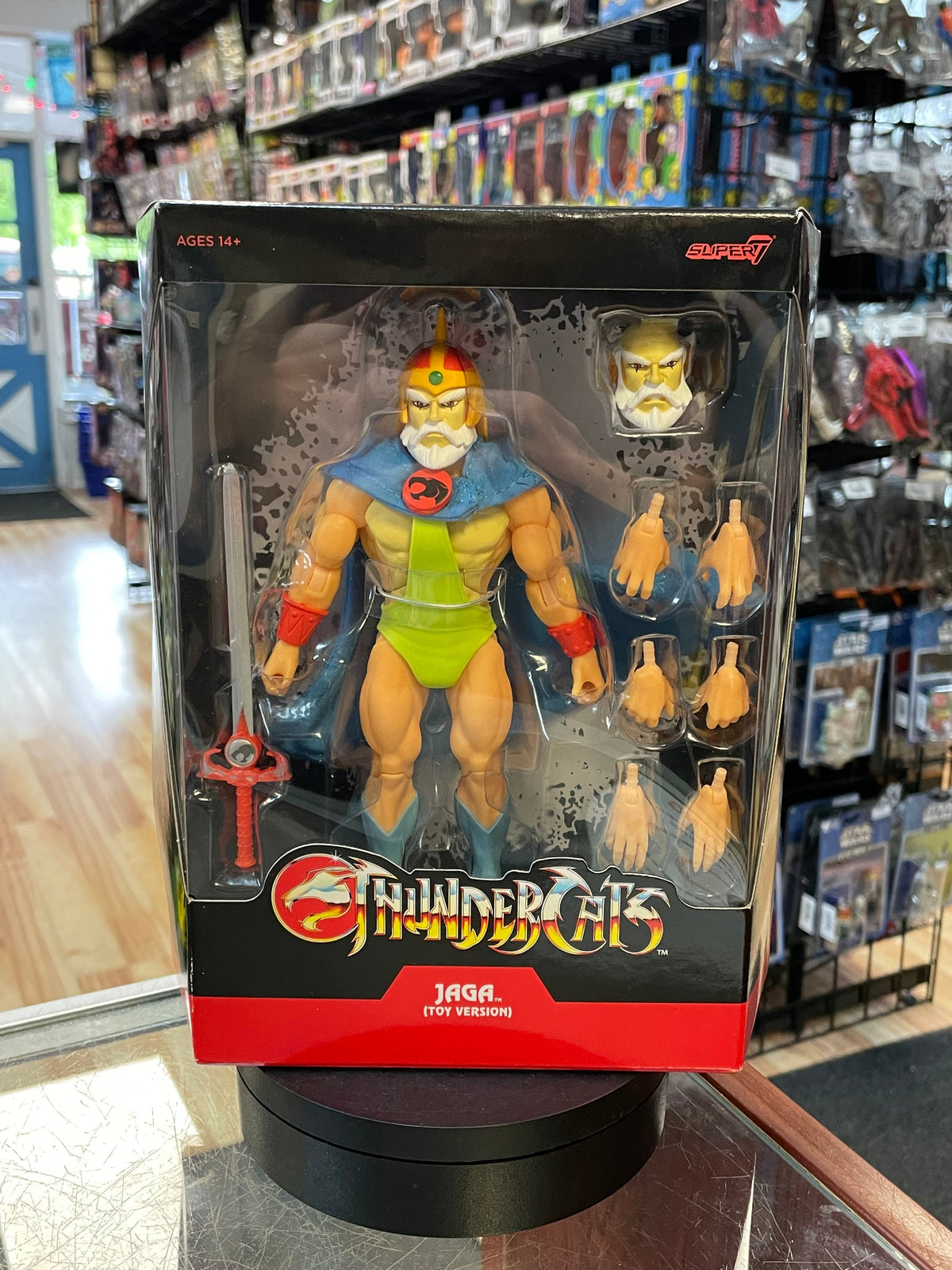 Jaga Toy Version (Thundercats, Super7 Ultimates) **SEALED** product image 1, provided for visual reference and product
