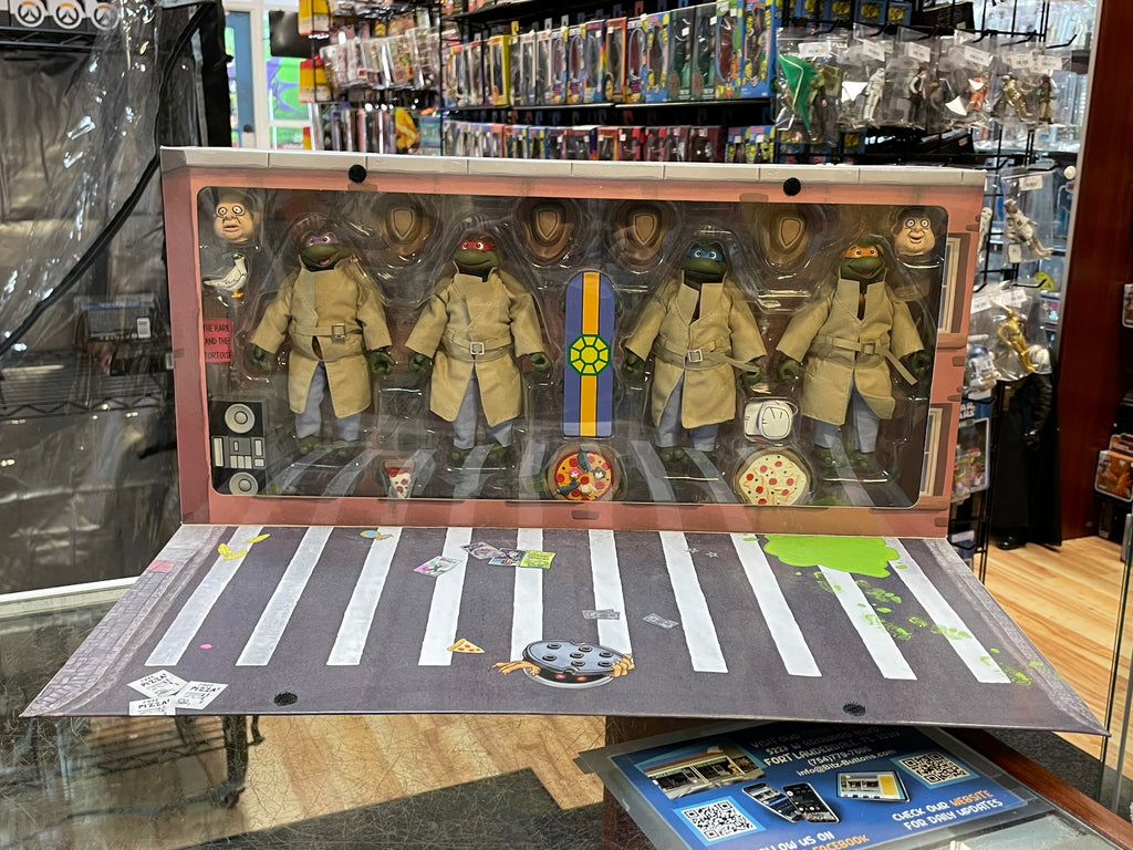 Turtles in Disguise (TMNT Ninja Turtles, NECA) **SEALED** product image 1, provided for visual reference and product detail