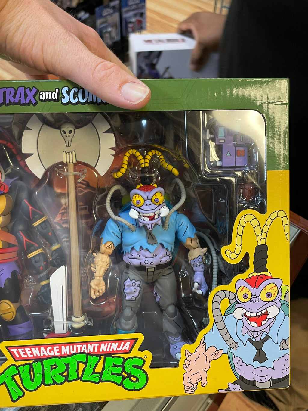Antrax & Scumbug (TMNT Ninja Turtles, NECA) **Open New** product image 7, provided for visual reference and product detail