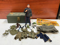 Action Marine with Foot Locker (Vintage 12” GI Joe, Hasbro) **Original** product image 1, provided for visual reference and