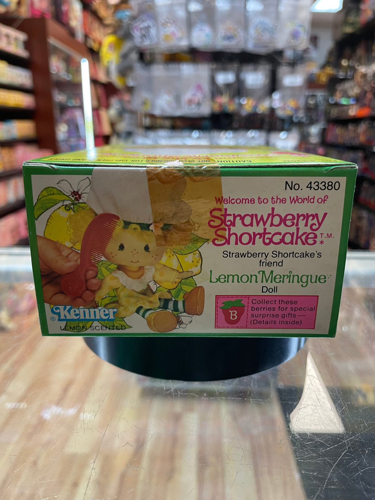 Lemon Meringue Doll (Vintage Strawberry Shortcake, Kenner) **SEALED** product image 5, provided for visual reference and