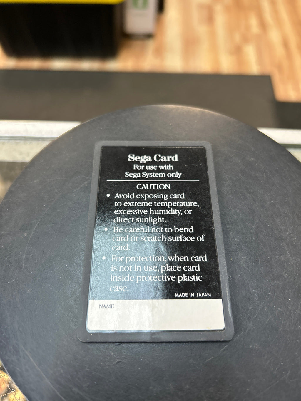 F-16 Fighting Falcon -Sega Card- 0835 (SEGA Master System SMS, Video Games) **COMPLETE** product image 3, provided for