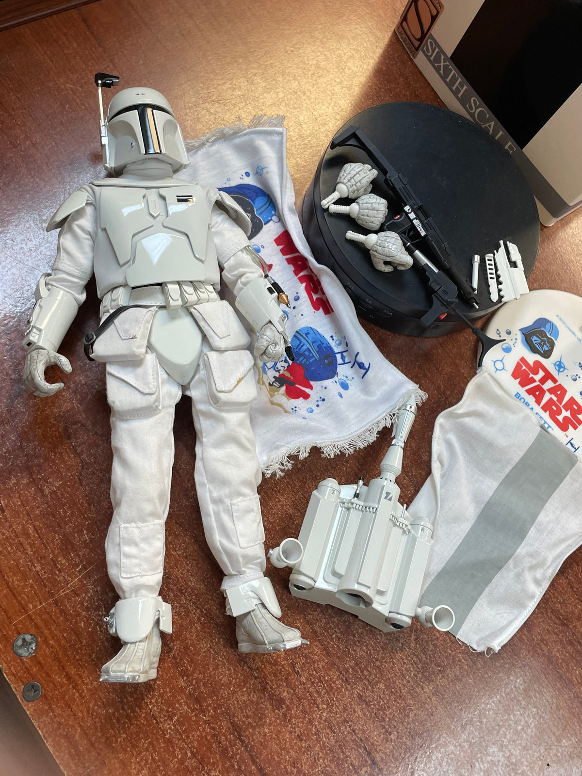 Boba Fett Prototype Armor (Star Wars, Sideshow) COMPLETE product image 23, provided for visual reference and product detail
