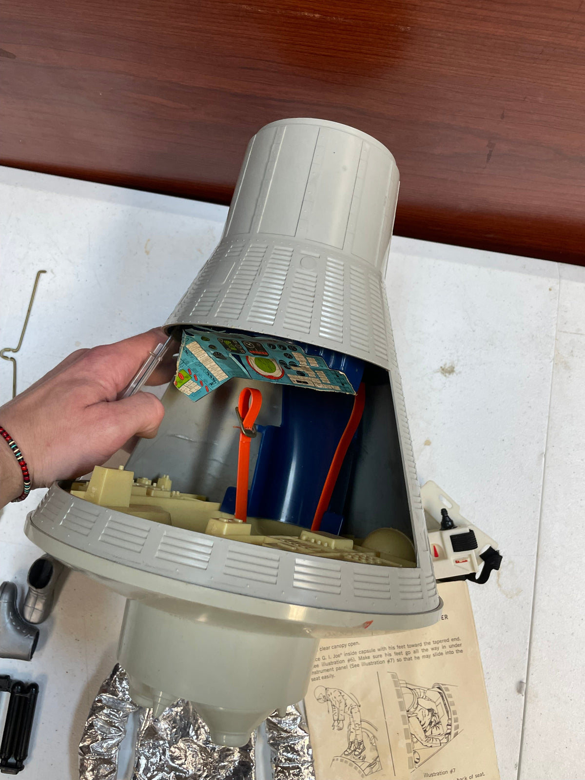 Space Walk Mystery (Vintage 12” GI Joe, Hasbro) **Original** product image 20, provided for visual reference and product