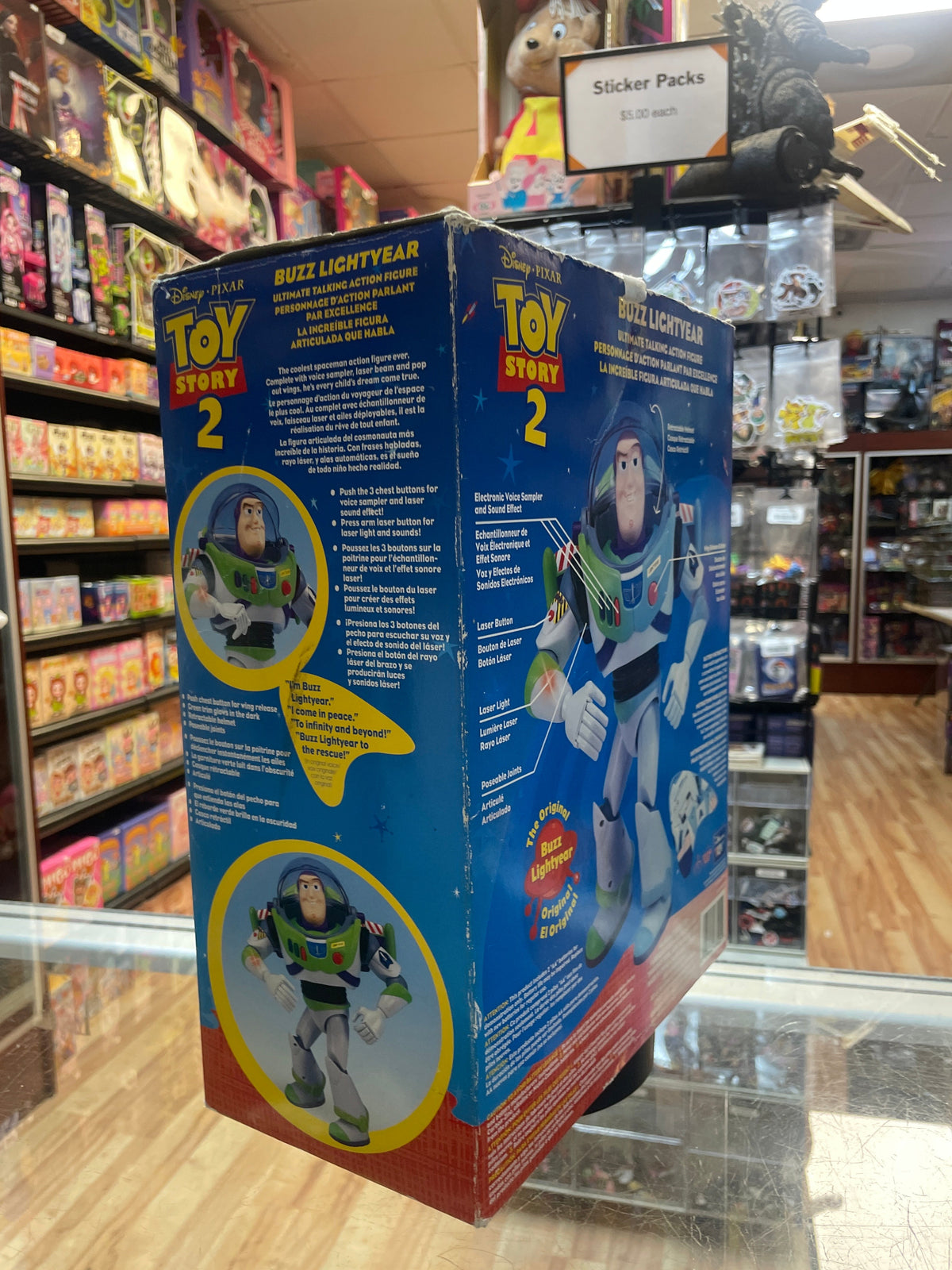 Buzz lightyear (Thinking Toy, Vintage Toy Story) **NEW** product image 5, provided for visual reference and product detail