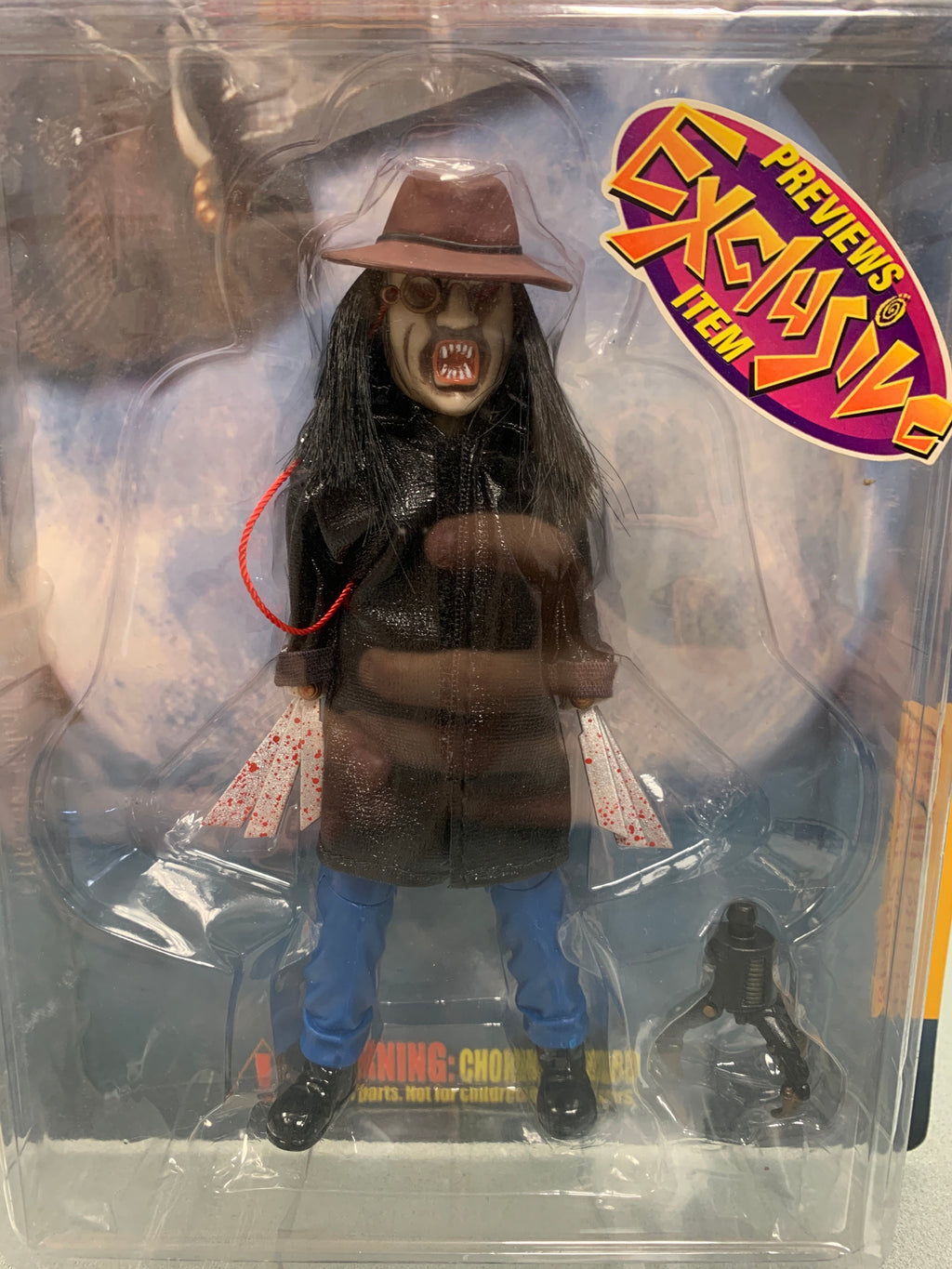 Retro Blade Blue Jean Variant(Vintage Retro Puppet Master, Full Moon Toys) product image 3, provided for visual reference