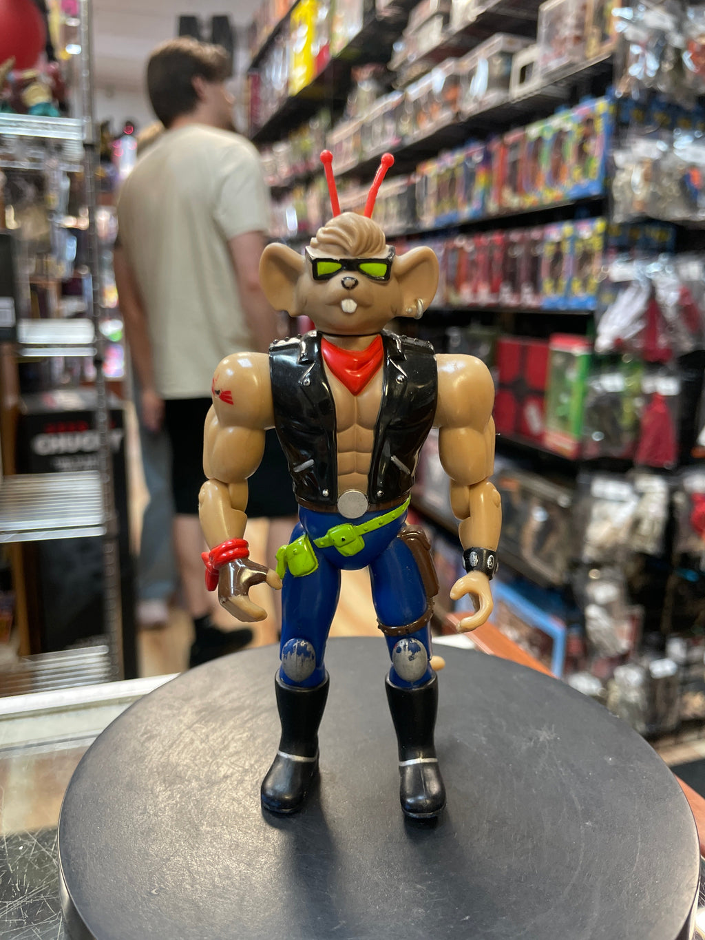 Throttle (Vintage Biker Mice, Galoob) **INCOMPLETE** product image 3, provided for visual reference and product detail review