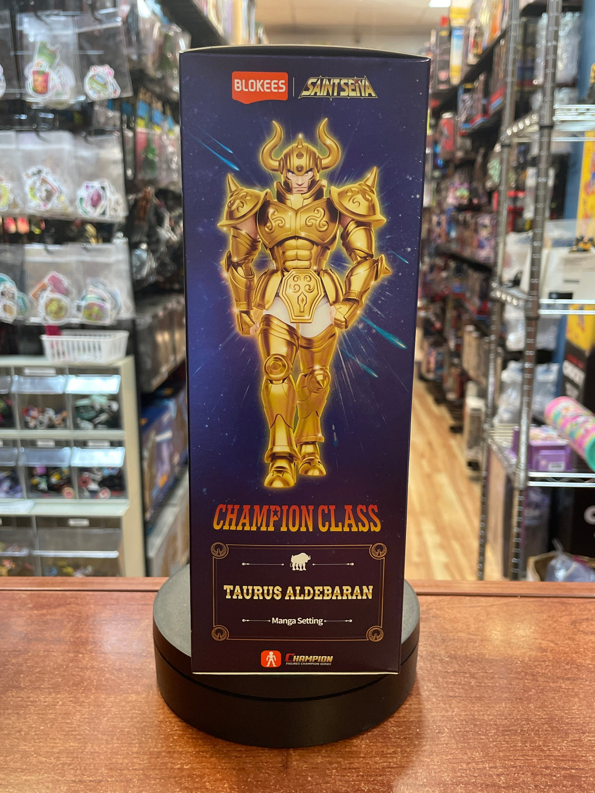 Taurus Aldebaran Champions (Saint Seiya, Blokees) SEALED product image 3, provided for visual reference and product detail