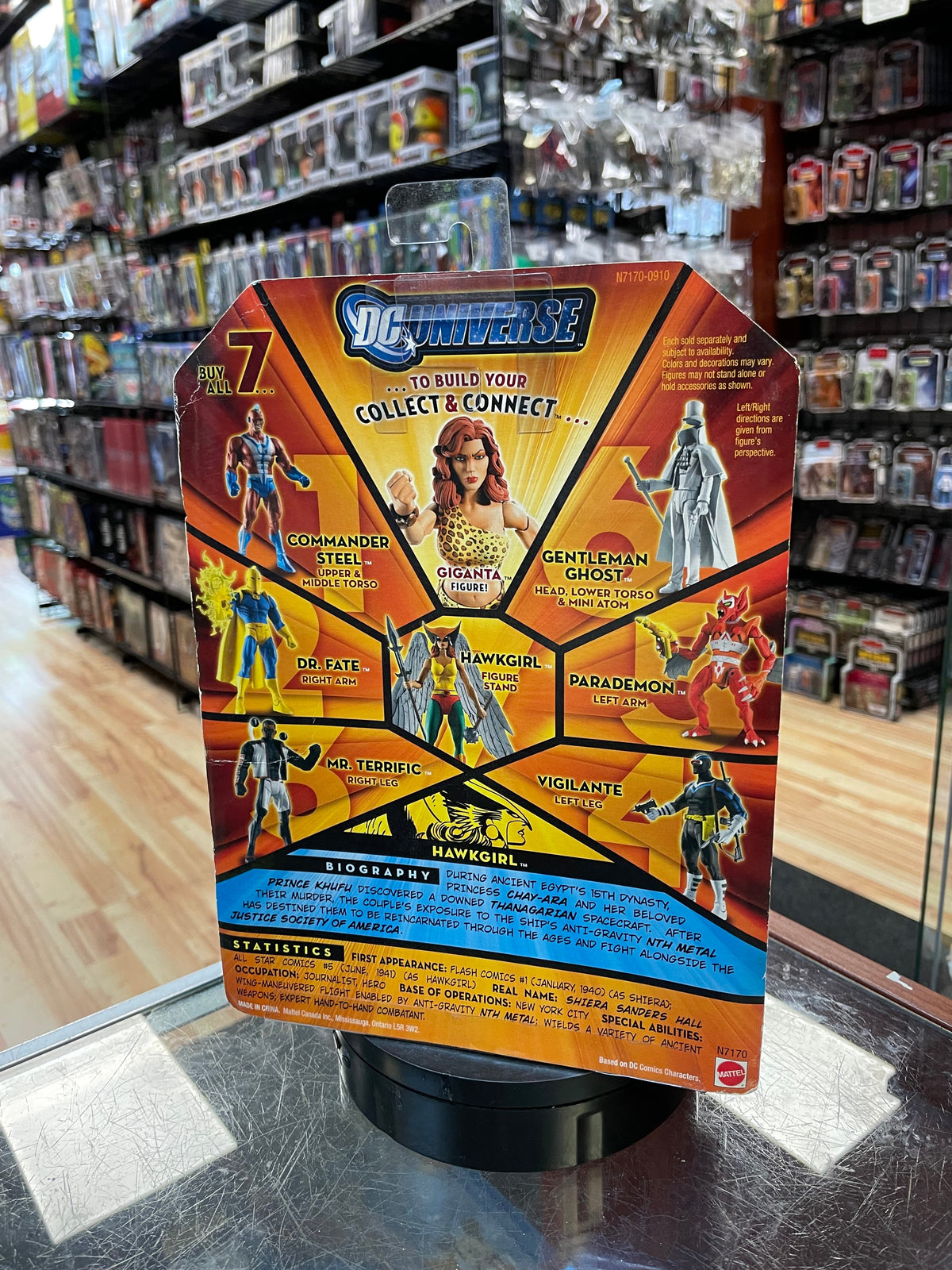 Hawkgirl -Classic- (DC Universe, Mattel) **SEALED** product image 3, provided for visual reference and product detail review