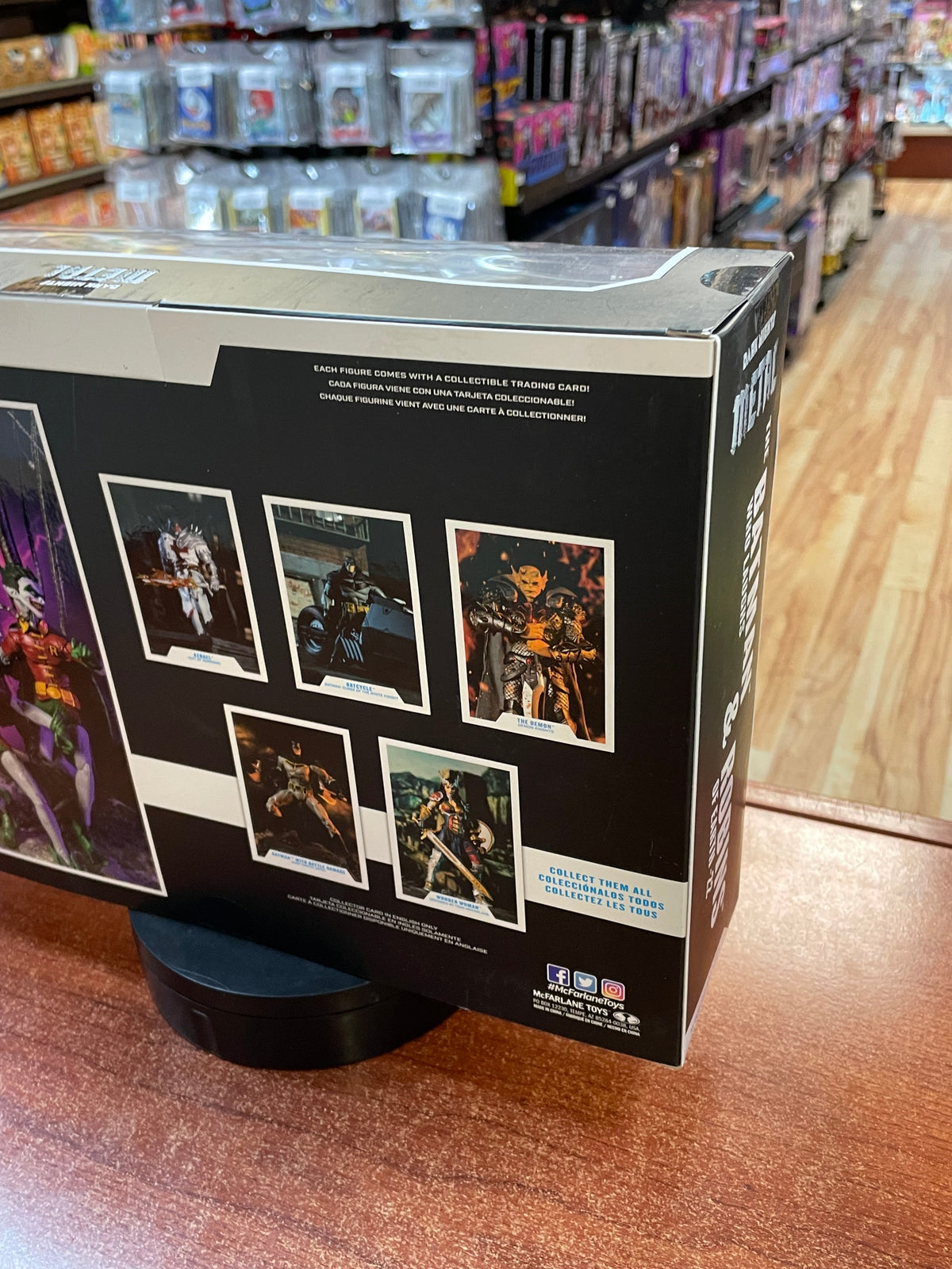 The Batman Who Laughs & Robins of Earth-22 (DC Multiverse, McFarlane Toys) SEALED product image 8, provided for visual