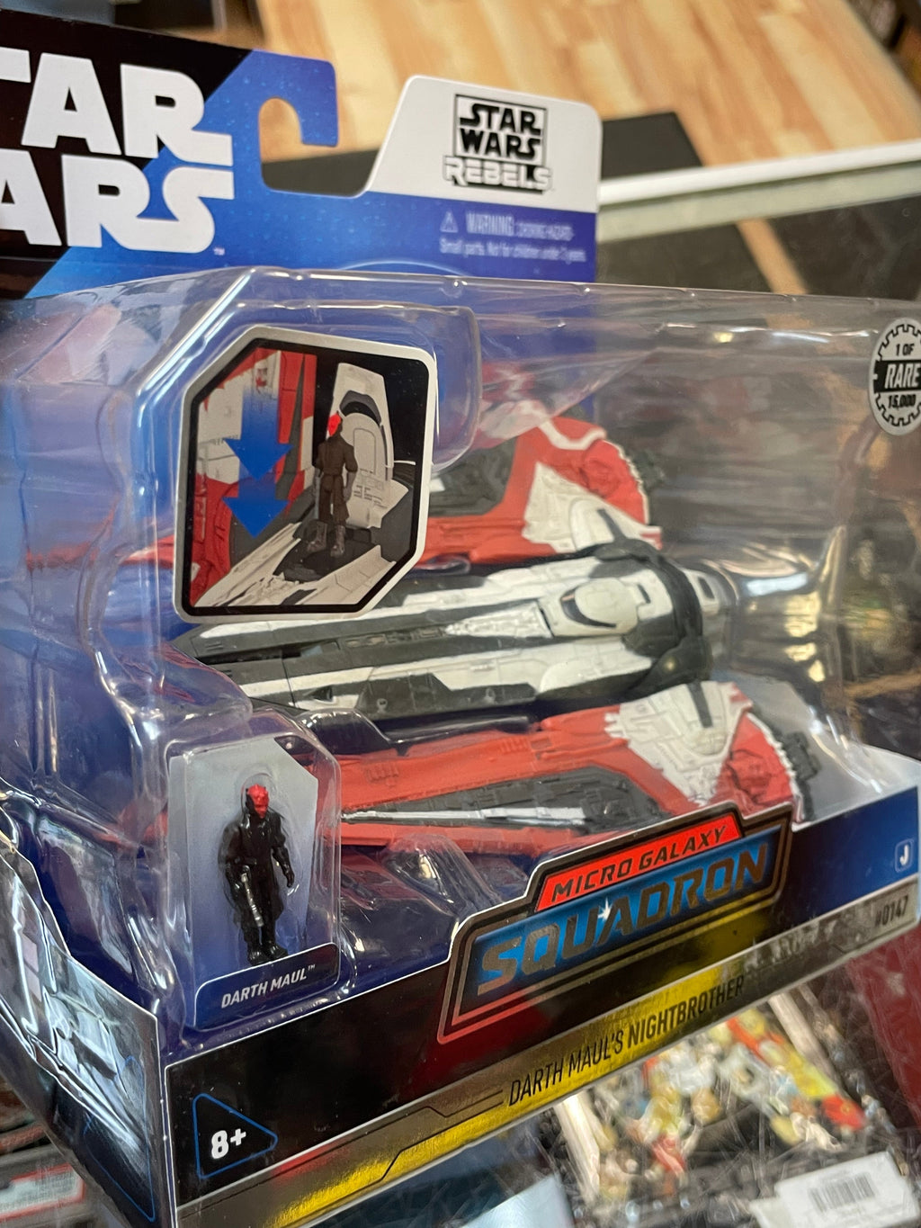 Darth Maul’s Nightbrother (Star Wars, Micro Galaxy Squadron, jazwares) SEALED product image 4, provided for visual reference