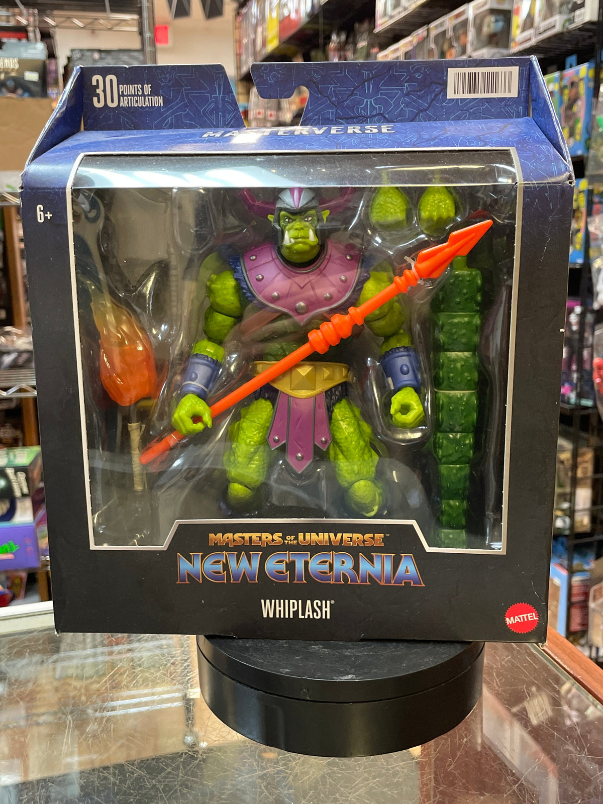 Whiplash -New Eternia- (MOTU Masterverse, Mattel) **SEALED** product image 1, provided for visual reference and product