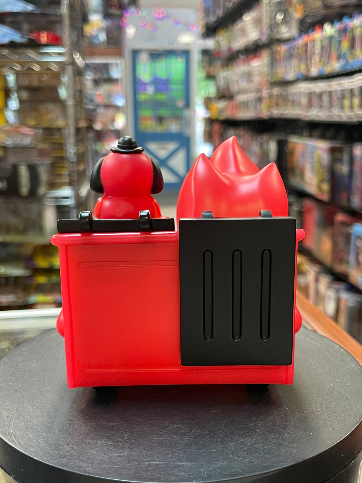 This is Fine Red GITD (Dumpster Fire, 100% Soft) NEW product image 4, provided for visual reference and product detail review