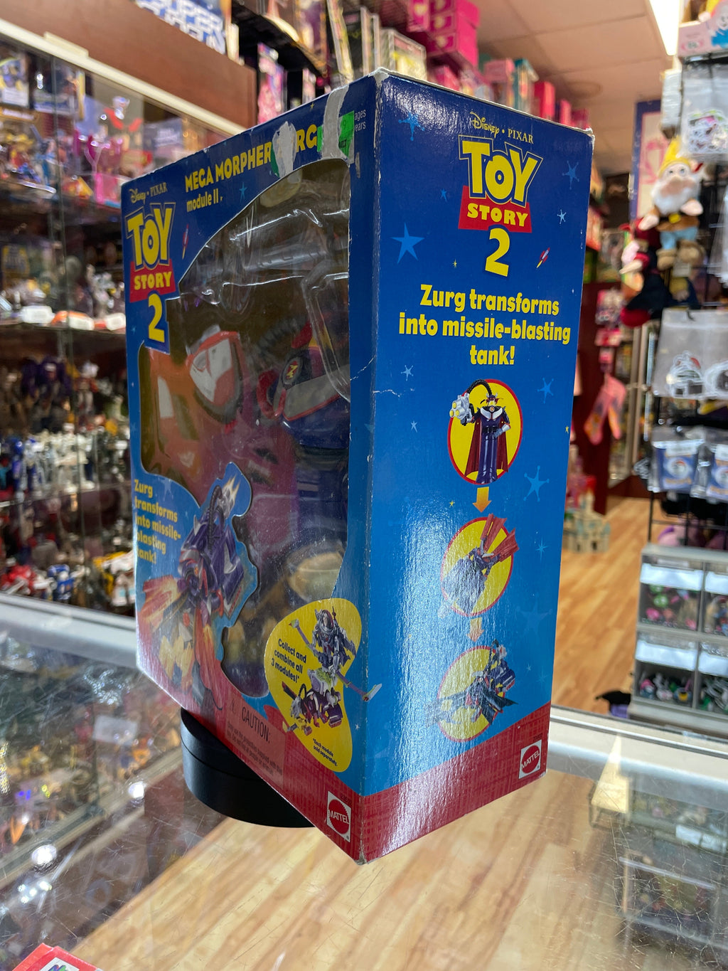Mega Morpher Zurg (Vintage Toy Story, Mattel) **NEW** product image 6, provided for visual reference and product detail