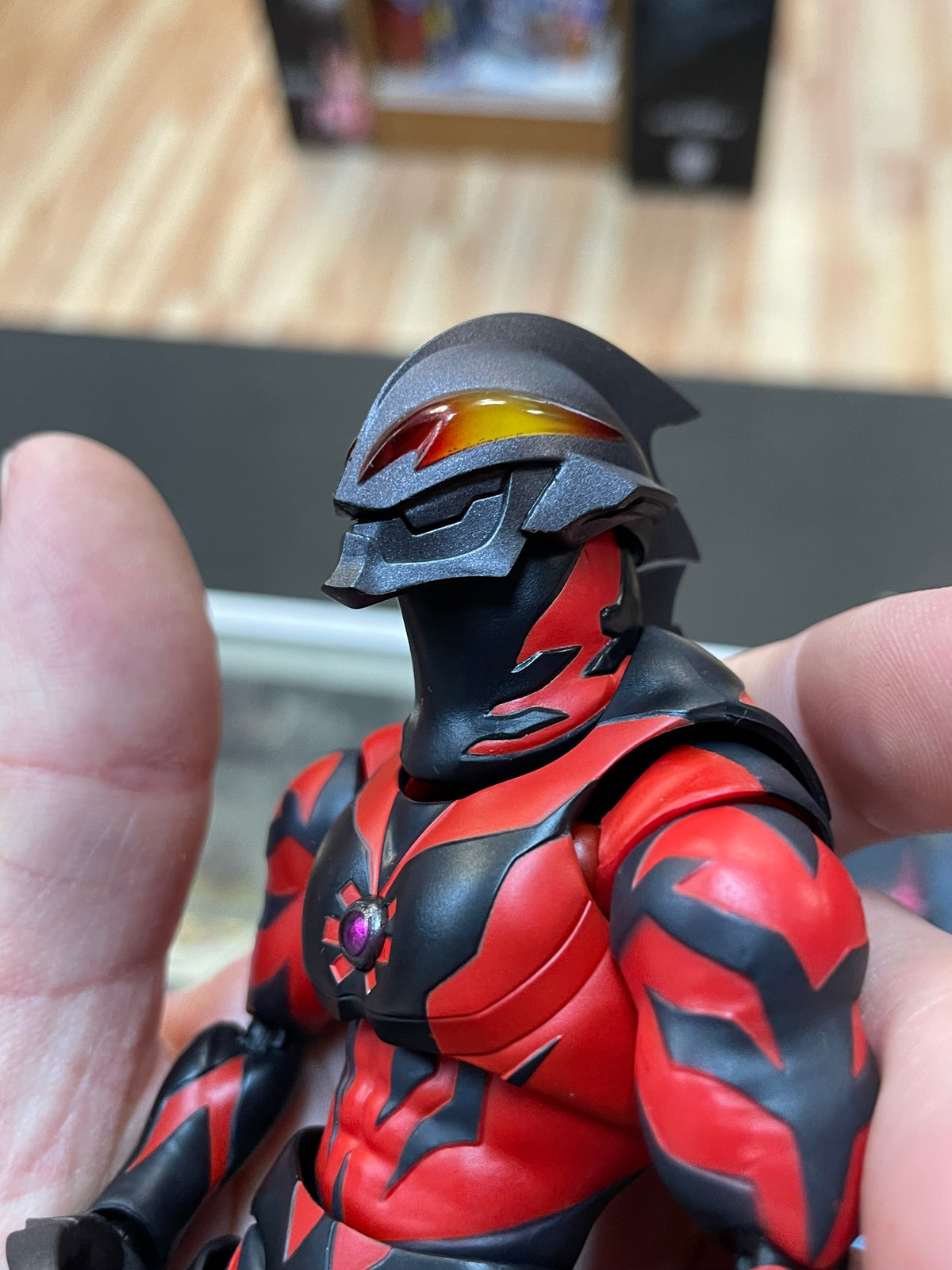 Ultraman Belial Darkness Heels Ver. (Bandai SH Figuarts, Ultra man) COMPLETE product image 9, provided for visual reference