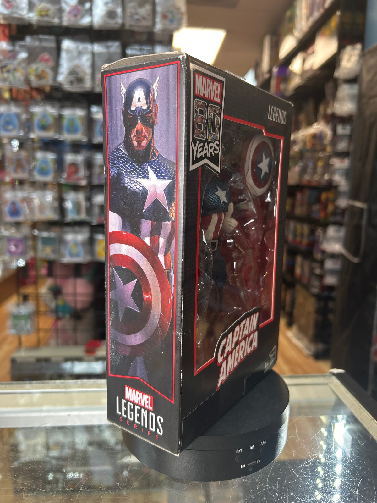 Captain America -80 Years- (Marvel Legends, Hasbro) *SEALED* product image 2, provided for visual reference and product