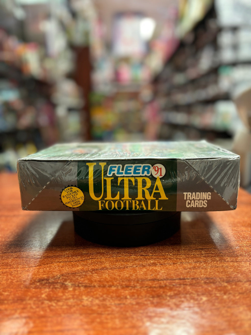 1991 Ultra Football Collector Cards (Vintage NFL, Fleer) Sealed product image 2, provided for visual reference and product