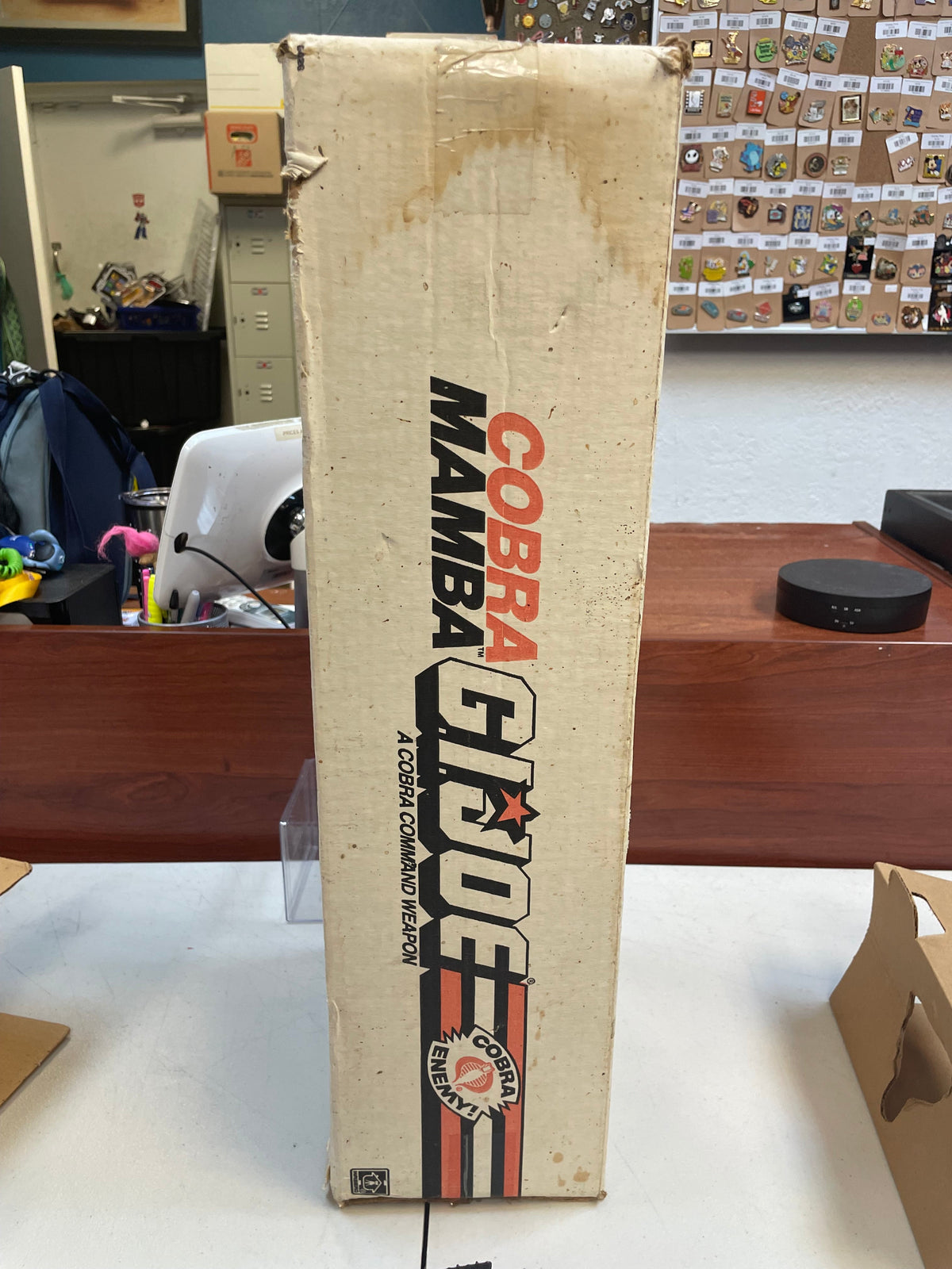 Mamba with Box (Vintage GI Joe, Hasbro) **COMPLETE** product image 60, provided for visual reference and product detail