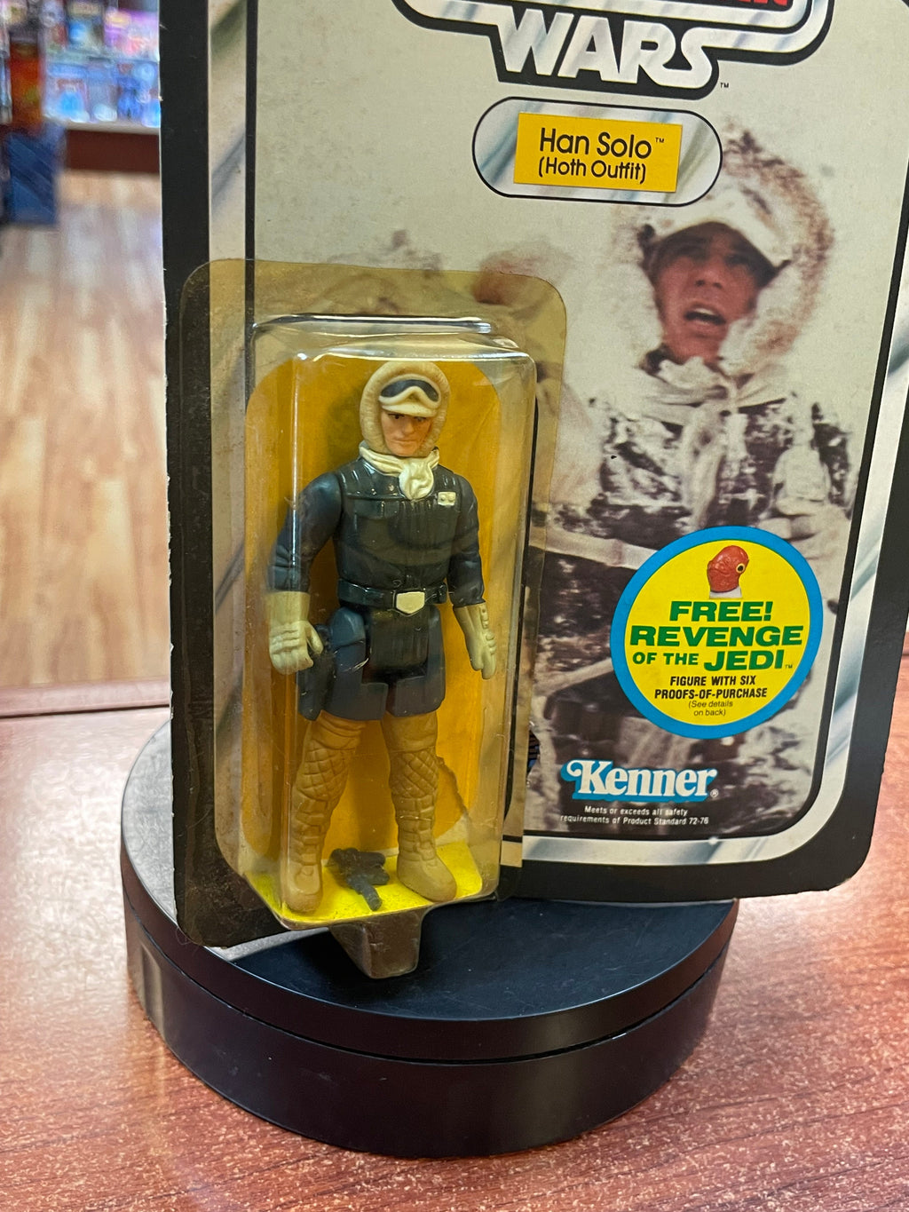 Hoth Han Solo -No Pop (Vintage Star Wars, Kenner) **NEW** product image 4, provided for visual reference and product detail