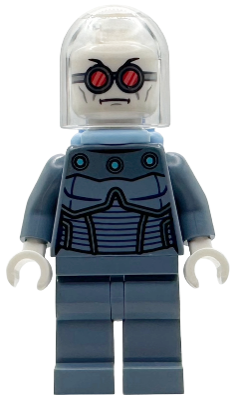 SH1082 Mr. Freeze - Sand Blue Outfit, Bright Light Blue Air Tanks product image 1, provided for visual reference and product