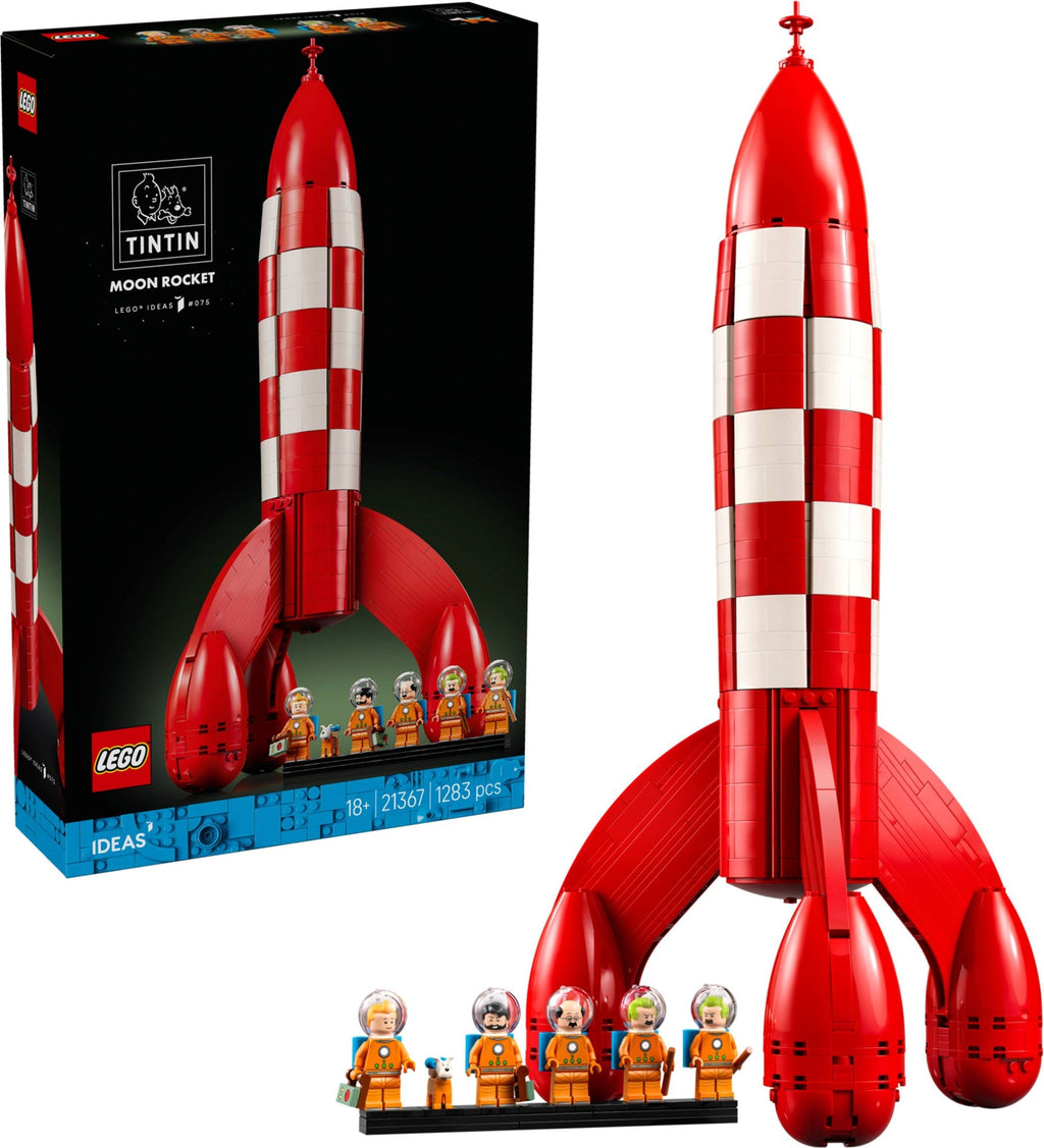 21367 Tintin Moon Rocket product image 1, provided for visual reference and product detail review
