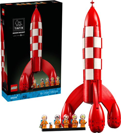 21367 Tintin Moon Rocket product image 1, provided for visual reference and product detail review