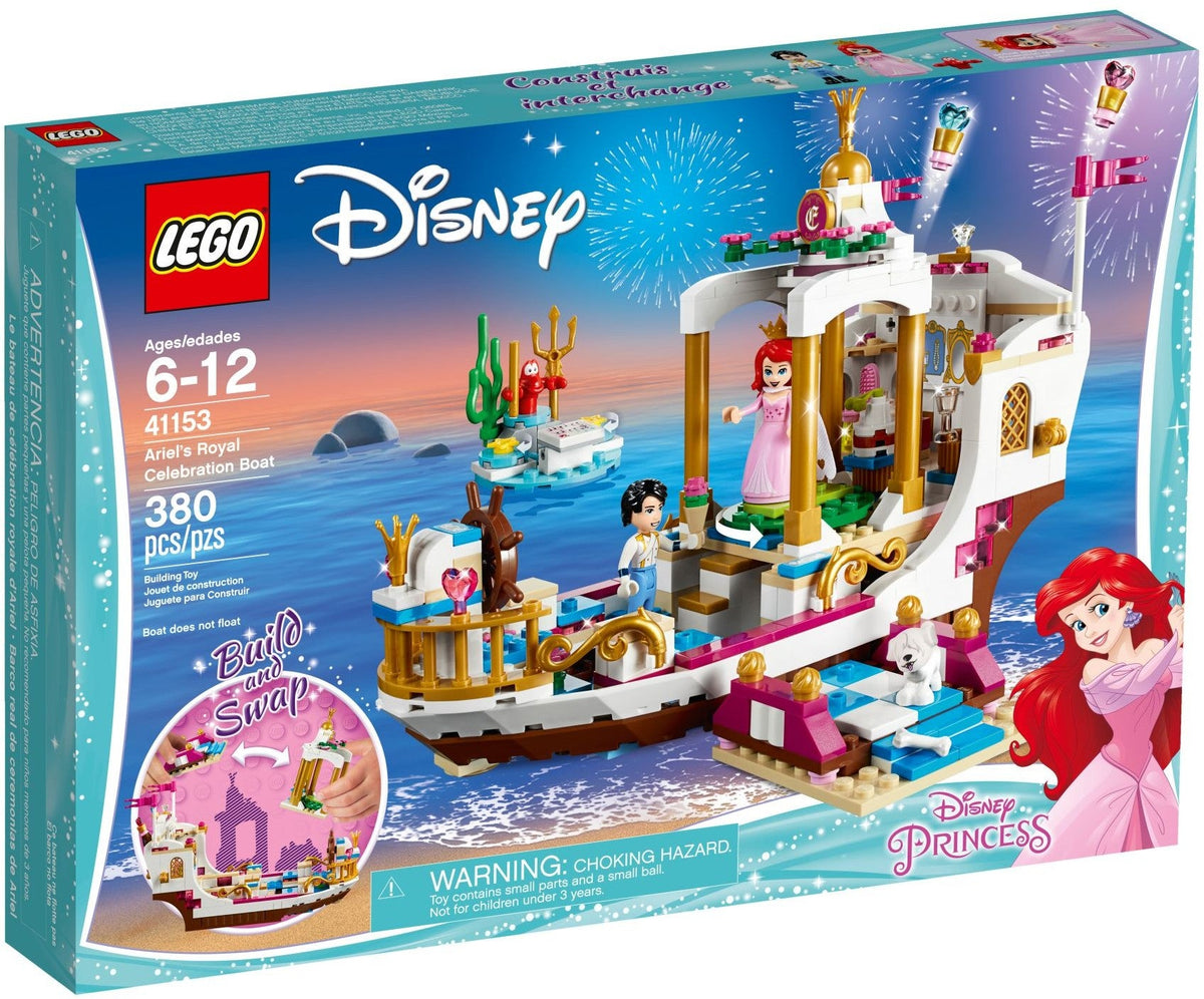 41153 Ariel's Royal Celebration Boat (Retired) (New Sealed) product image 1, provided for visual reference and product