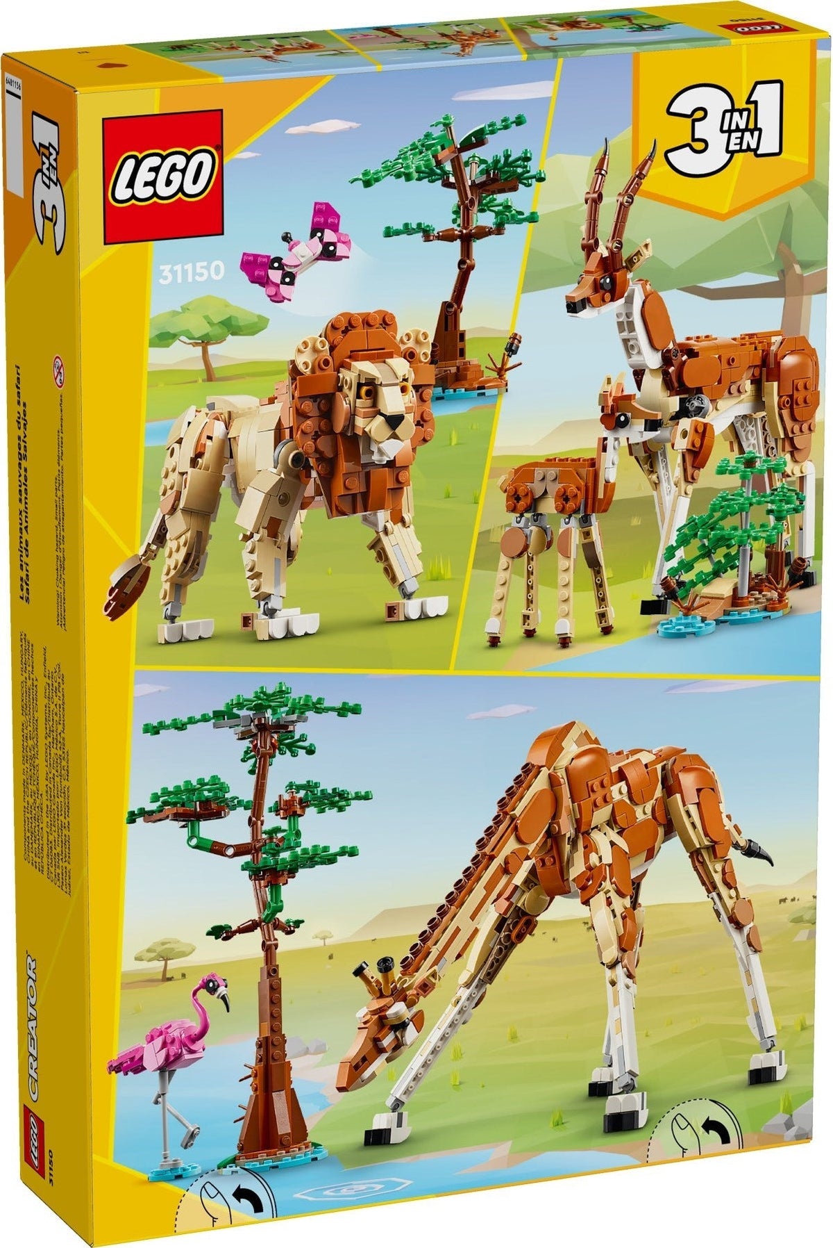 31150 Wild Safari Animals product image 3, provided for visual reference and product detail review