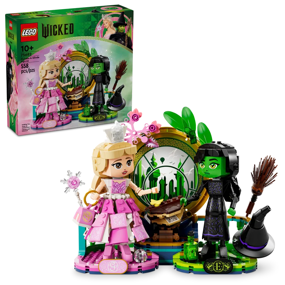 75682 Wicked Elphaba & Glinda Figures