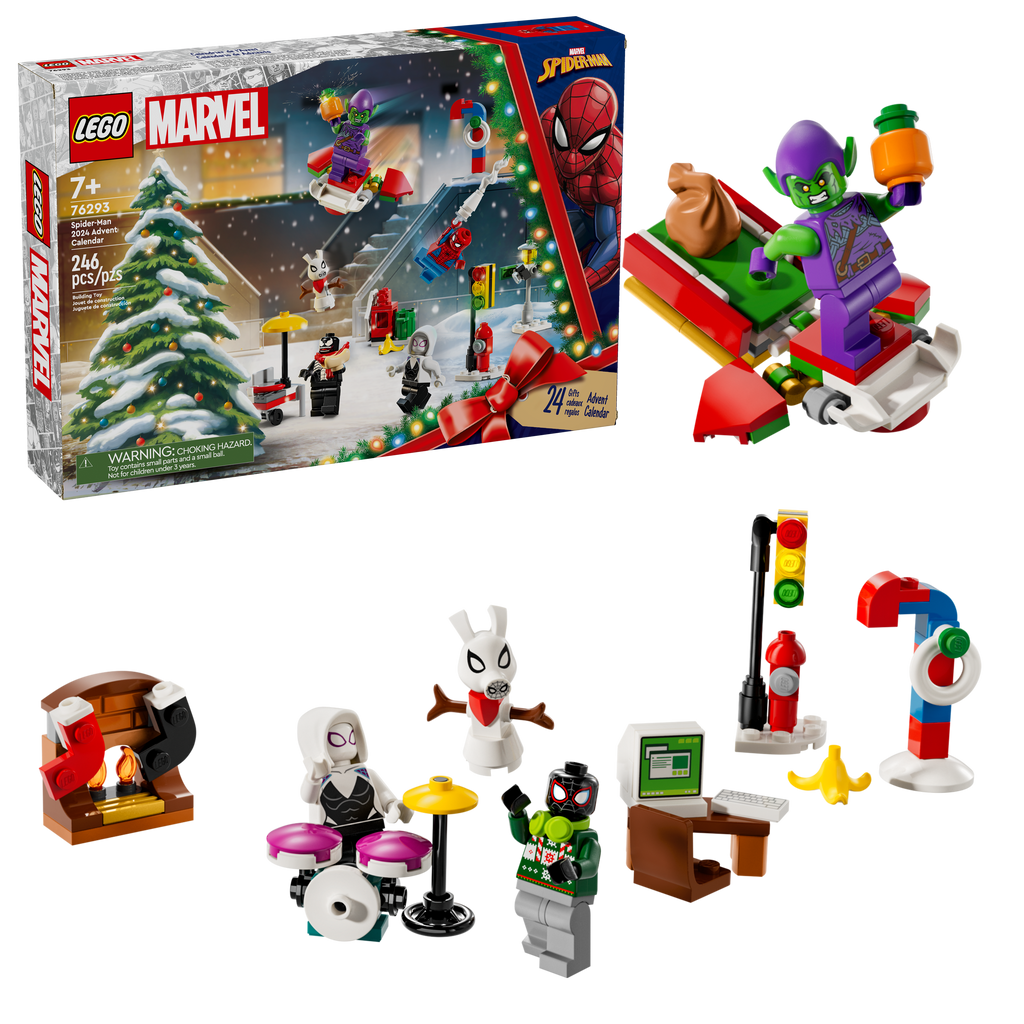 76293 Spider-Man 2024 Advent Calendar product image 2, provided for visual reference and product detail review