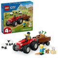 60461 Red Farm Tractor with Trailer & Sheep product image 1, provided for visual reference and product detail review