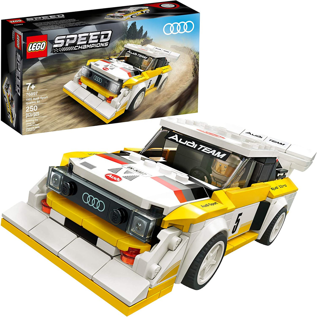 76897 1985 Audi Sport quattro S1 (Retired) (Certified Complete) product image 1, provided for visual reference and product