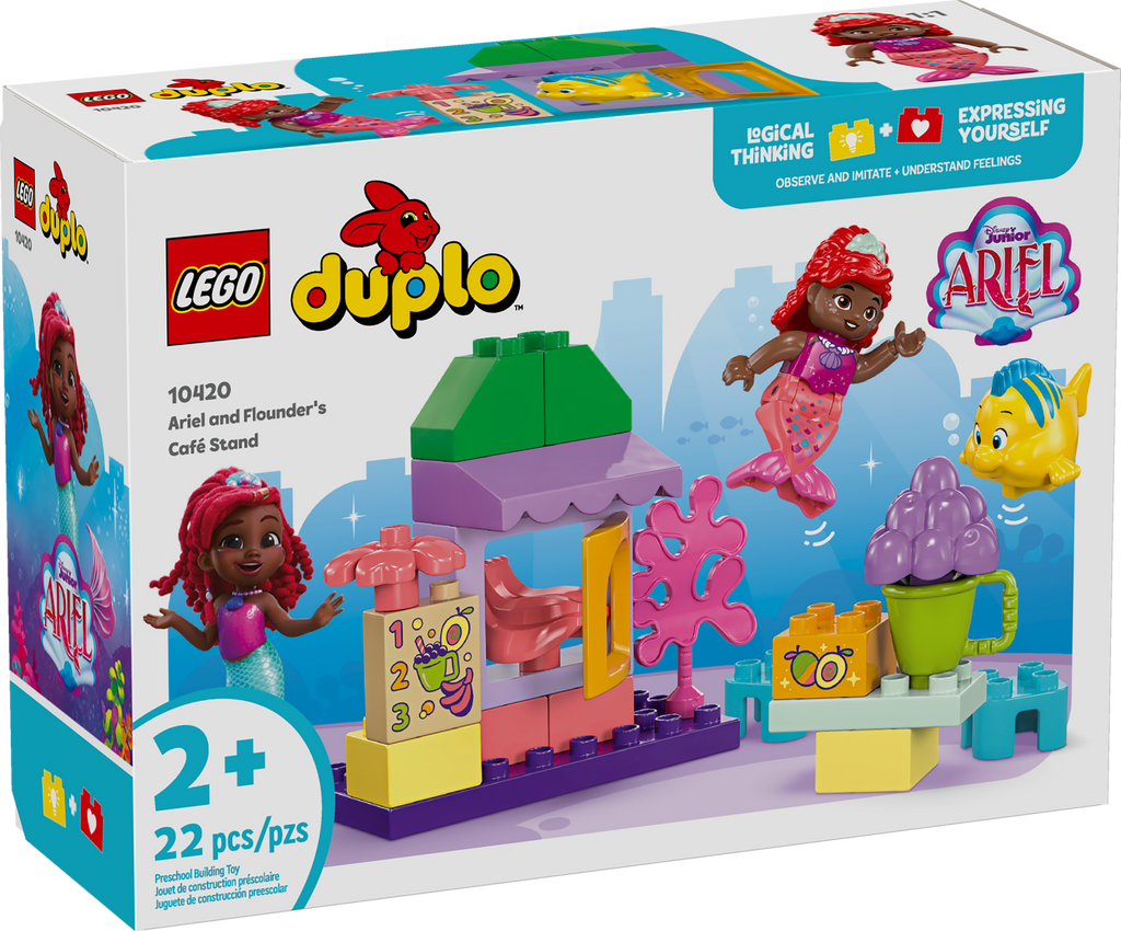 10420 LEGO Duplo Ariel and Flounder's Café Stand product image 3, provided for visual reference and product detail review