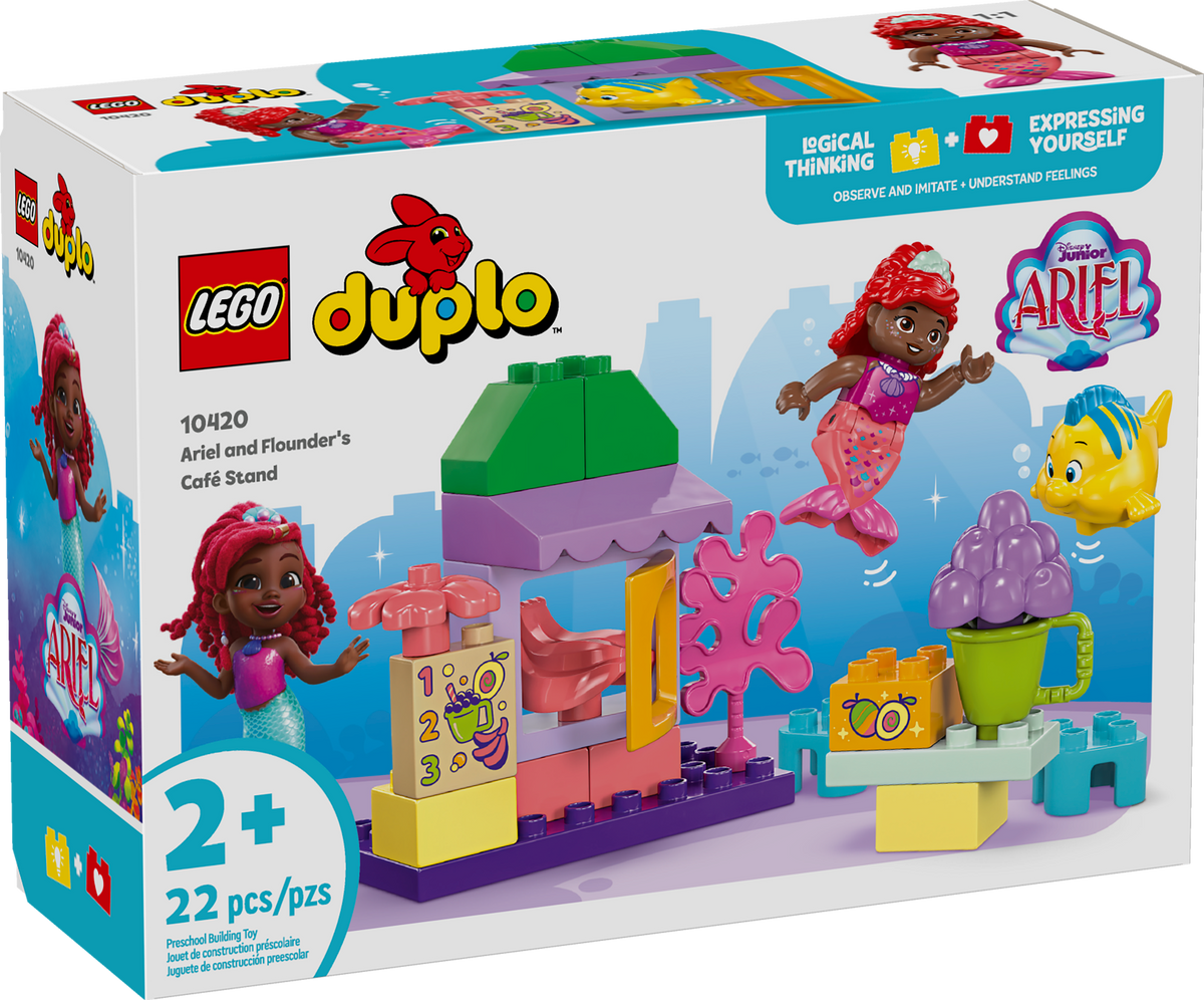 10420 LEGO Duplo Ariel and Flounder's Café Stand product image 3, provided for visual reference and product detail review