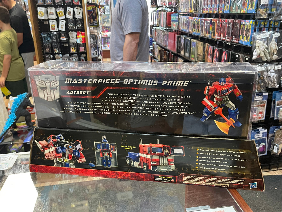 Optimus Prime with Trailer (Transformers Masterpiece, Hasbro) **SEALED** product image 7, provided for visual reference and