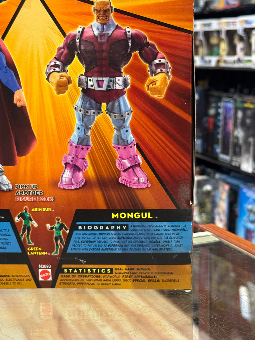 Cyborg Superman vs Mongul (DC Universe, Mattel) product image 9, provided for visual reference and product detail review