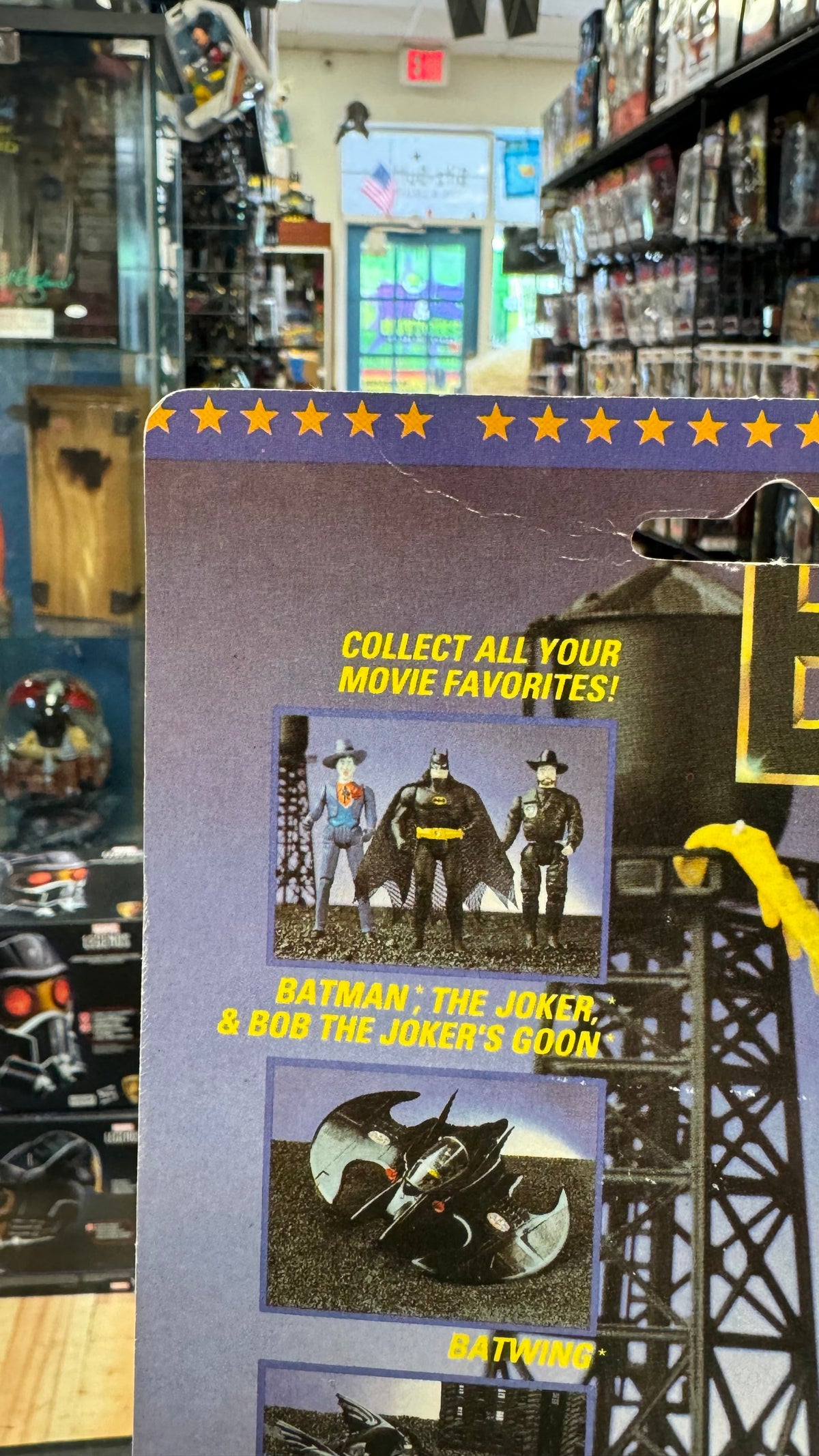 Batman 89 Bat-Rope (Vintage Batman, Toy Biz) Sealed product image 8, provided for visual reference and product detail review