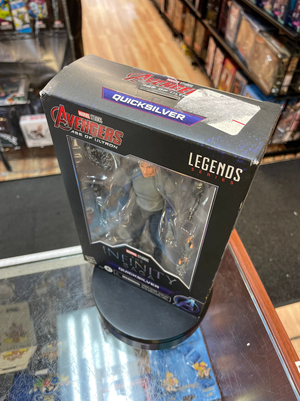 Quicksilver -Infinity Saga- (Marvel Legends, Hasbro) *SEALED* product image 2, provided for visual reference and product